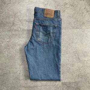 Levi's リーバイス 504 復刻 デニムパンツ ジーンズ W34 L32 ワイド ストレート ブルー パキスタン製