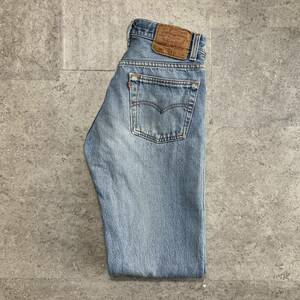 Levi's 501xx デニムパンツ ジーンズ USA製 古着 W29 L34 ストレート ライトブルー リーバイス