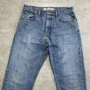 Levi's リーバイス 505 デニムパンツ ジーンズ 古着 W34 L32 テーパード メキシコ製 ブルー ジーパンの画像4