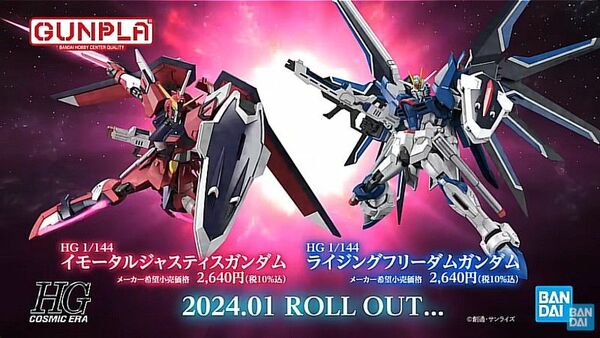 HG ライジングフリーダム　イモータルジャスティス 機動戦士ガンダム SEED