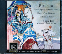REFERENCE RECORDINGS　レスピーギ　シバの女王ベルキス、地の精の踊り、ローマの松　大植英次　HDCD_画像1