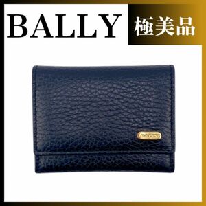 BALLY バリー レザー コインケース ブラック 小銭入れ メンズ カードケース