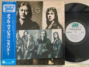 フォリナー FOREIGNER / DOUBLE VISION 国内盤・帯付き P-6386A ルー・グラム ミック・ジョーンズ イアン・マクドナルド