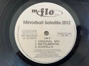 12inch m-flo / Mirrorball Satellite 2012 / mindstate LABSOUL LSR-004 Taku Verbal Lisa