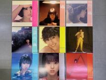 ALL帯付き LP 9枚セット 松田聖子 SEIKO MATSUDA / 1st「SQUALL」～9th「Tinker Bell」まで まとめて_画像2