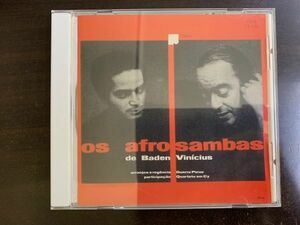 バーデン・パウエル Baden Powell & Vinicius De Moraes / Os Afro - Sambas De Baden e Vinicius アフロ・サンバ 国内盤 PHCA-4205