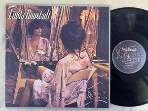 米 リンダ・ロンシュタット Linda Ronstadt / Simple Dreams US盤 ASYLUM 6E-104 TML刻印