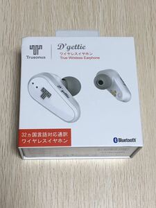 【送料無料】 D'gettie TE-01 完全ワイヤレスイヤホン翻訳機 32言語サポート IPX4 Bluetooth 5.0 防水