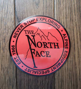 ☆新品☆ THE NORTH FACE ザ・ノースフェイス ⑦ アウトドア ステッカー