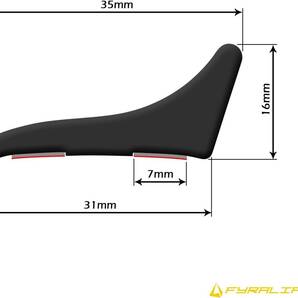 [FYRALIP] Y2 虫よけ ボンネットスポイラー 純正色塗装済 ダイハツ用 ハイゼットカーゴ 11代目 モデル用 ポン付け 塗装色指定の画像7