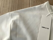 新品訳有り COMME CA ISM MEN コムサイズム シアー コンビデザイン 半袖Ｔシャツ 01ホワイト Mサイズ 64TC08 定価4,900円_画像6