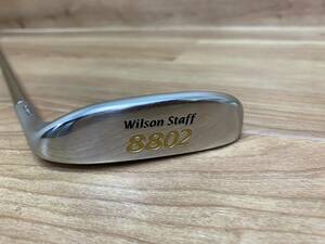 ２２　美品　Wilson Staff　8802　パター　約86cm　ウィルソンスタッフ　ヘッドカバー付き　