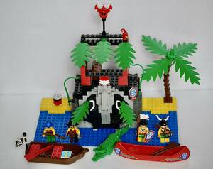 ☆希少 オールドレゴ LEGO SYSTEM 6264 南海の勇者シリーズ ロロア島/Forbidden Cove 1994年発売