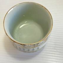 九谷美泉 九谷焼 茶器セット 急須 湯呑 陶器 煎茶道具 総柄 陶器_画像3