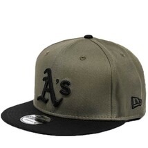 MLB オークランド アスレチックス Oakland Athletics 野球帽子 NEWERA ニューエラ キャップ142_画像1