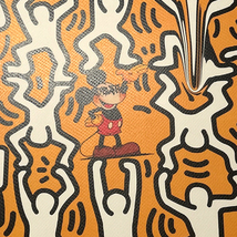 世界限定100枚 DEATH NYC ミッキーマウス キース・ヘリング Keith Haring ポップアート アートポスター 現代アート KAWS カウズ Banksy_画像4