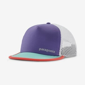 ★即決★パタゴニア PATAGONIA ダックビル ショーティ トラッカー ハット 新品 Purple サーフ ピルグリム BEAMS goout トレラン ランニング