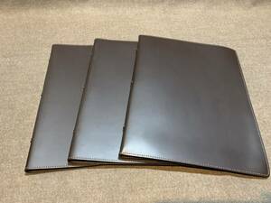 【中古品・同梱可能】メニューブック 3冊セット クリアファイル追加可能 有名メーカー品