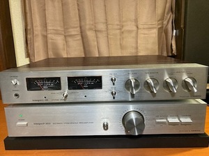 【ONKYO】オンキョー「プリアンプP-303」「システムユニットU-30」2台まとめて