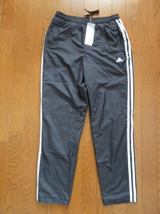  regular goods unused tag attaching adidas Lady's 3STRIPES WIND.DRY long pants JP/LL BLACK