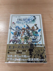 【E0430】送料無料 書籍 ファイナルファンタジー・クリスタルクロニクル エコーズ・オブ・タイム (帯 DS Wii 攻略本 FINAL FANTASY 空と鈴)
