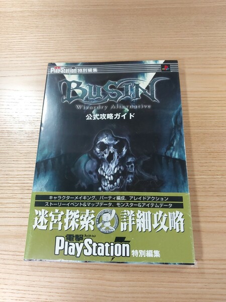 【E0436】送料無料 書籍 BUSIN Wizardry Alternative 公式攻略ガイド ( 帯 PS2 攻略本 空と鈴 )
