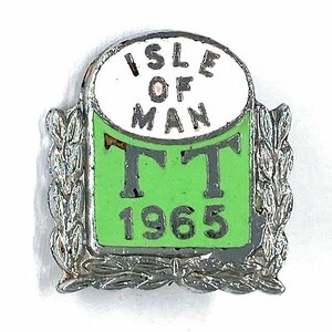 アイルオブマン １９６５ ＴＴ ビンテージ ピンバッジ ISLE OF MAN 1965 TT Vintage Pin マン島 ＴＴレース Race TT Race Manx