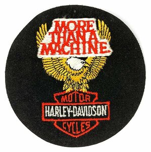 ハーレー・ダビッドソン メッセージ ビンテージ パッチ Harley Davidson Message Vintage Patch バイカー HARLEY-DAVIDSON Biker