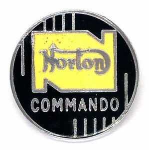 ノートン コマンドー ビンテージ ピンバッジ Norton COMMANDO Vintage Pin 英車 バイク バイカー カフェレーサー Cafe Racer Biker Pins