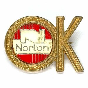 ノートン ビンテージ ピンバッジ Norton Vintage Pin Biker 英車 バイク バイカー カフェレーサー Cafe Racer