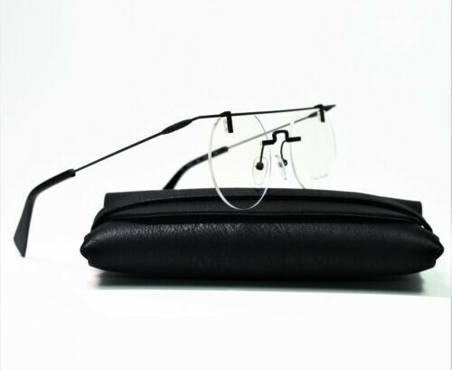 495ユーロ（69000円相当） YOHJI YAMAMOTO メガネフレーム 眼鏡 ヨウジヤマモトメンズ レディース 日本製 ブラック シルバー（ブラック） 