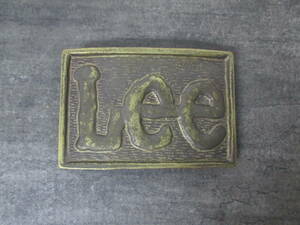 [0208i Y9256] men's belt buckle Lee Lee Vintage made of metal vintage