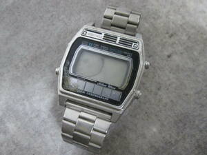 【0206n S9099】SEIKO Silver Wave A258-5000 セイコー シルバーウェーブ 腕時計 デジタル クォーツ アラームクロノグラフ