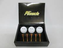 【0227o S9629】 Pinnacle ピナクル ゴルフボール Titleist タイトリスト ピン セット 箱入り_画像1