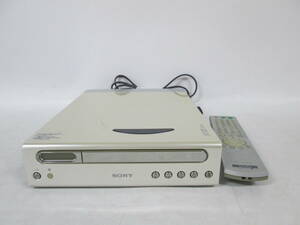 【0229i F9633】 SONY ソニー CD/DVDプレーヤー DVP-F31 リモコン付 2003年製 