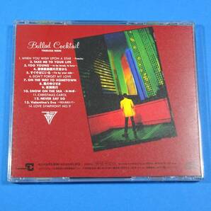 CD 西司 TSUKASA NISHI / BALLAD COCKTAIL 1991年 日本盤 ポップ バラード ベスト盤の画像5