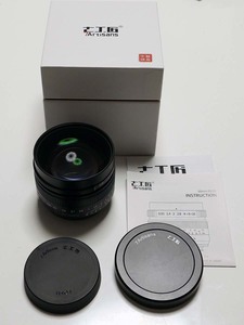 【美品】7artisans 50mm F0.95 ポートレート用マニュアルレンズ キヤノン EF-Mマウント Canon