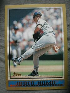 98Topps#167 Hideo Nomo（野茂英雄）