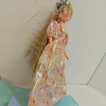 396　中古　光り輝く冬の女王　ジェニーちゃん　ウインタークイーン　着せ替え人形　ドール　タカラ　Jenny　1991年フェイス_画像7