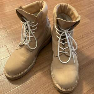 HENDER SCHEME MIP-14 Timberland yellow boots enda- ski maoma-ju cow leather 