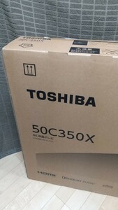 【短期限定出品】新品未開封 TOSHIBA REGZA 50C350X 50インチ 4K液晶テレビ