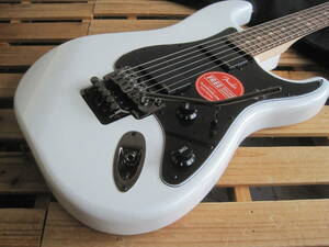 Squier by Fender(スクワイアー フェンダー)Contemporary Active Stratcaster HH OWH★コンテンポラリーアクティブ ストラト 中古美品