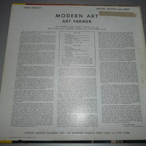 オリジナル★Art Farmer/Modern Art★米United Artist UAL4007の画像2