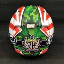 R803【 Arai ヘルメット Lサイズ 】 ニッキー・ヘイデン Lサイズ(59-60cm) フルフェイス オートバイク 中古品 現状品_画像4