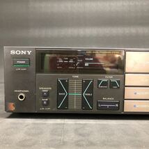 H411 SONY プリメインアンプ　TA-AX410 通電確認済_画像3