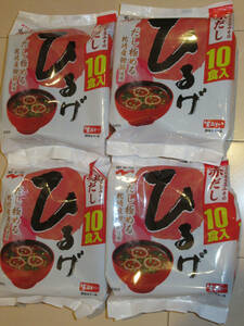 ... miso soup ... red soup 10 meal go in ×4 sack raw miso type 