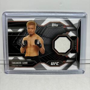 五味隆典 Takanori Gomi 実使用 メモラビリア 2015 Topps UFC 【検索ワード BBM EPOCH 】の画像1