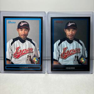 2枚セット イチロー　Ichiro 2009 Bowman Draft Picks & Prospects WBC Stars