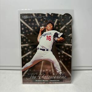 Hideo Nomo 野茂英雄　/1,500 ダイカット Press Proof Silver 1998 Donruss 【検索ワード　BBM EPOCH 】