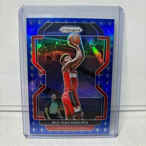 八村塁 Rui Hachimura NBA 75th 記念 Anniversary パラレル 2021-22 Panini NBA Prizmの画像1